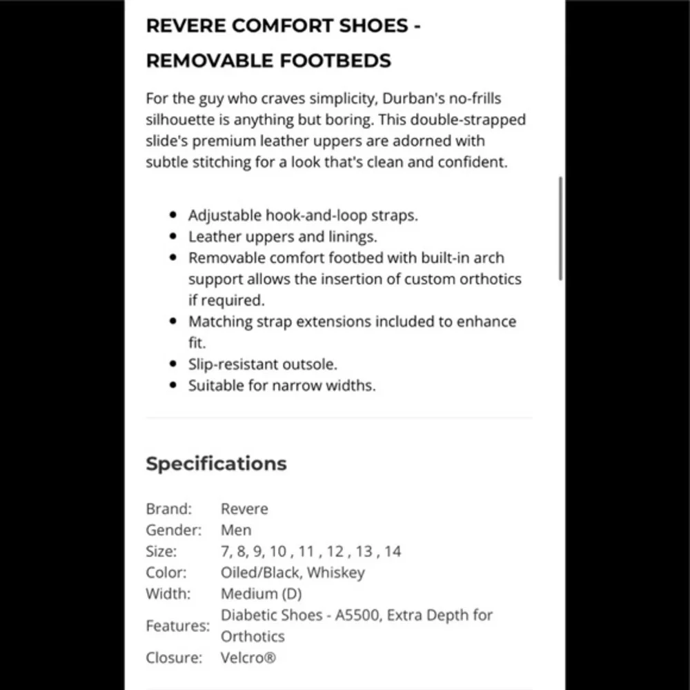 Revere Durban Casual Sandals Brown Whiskey Leather Size 13 size 46